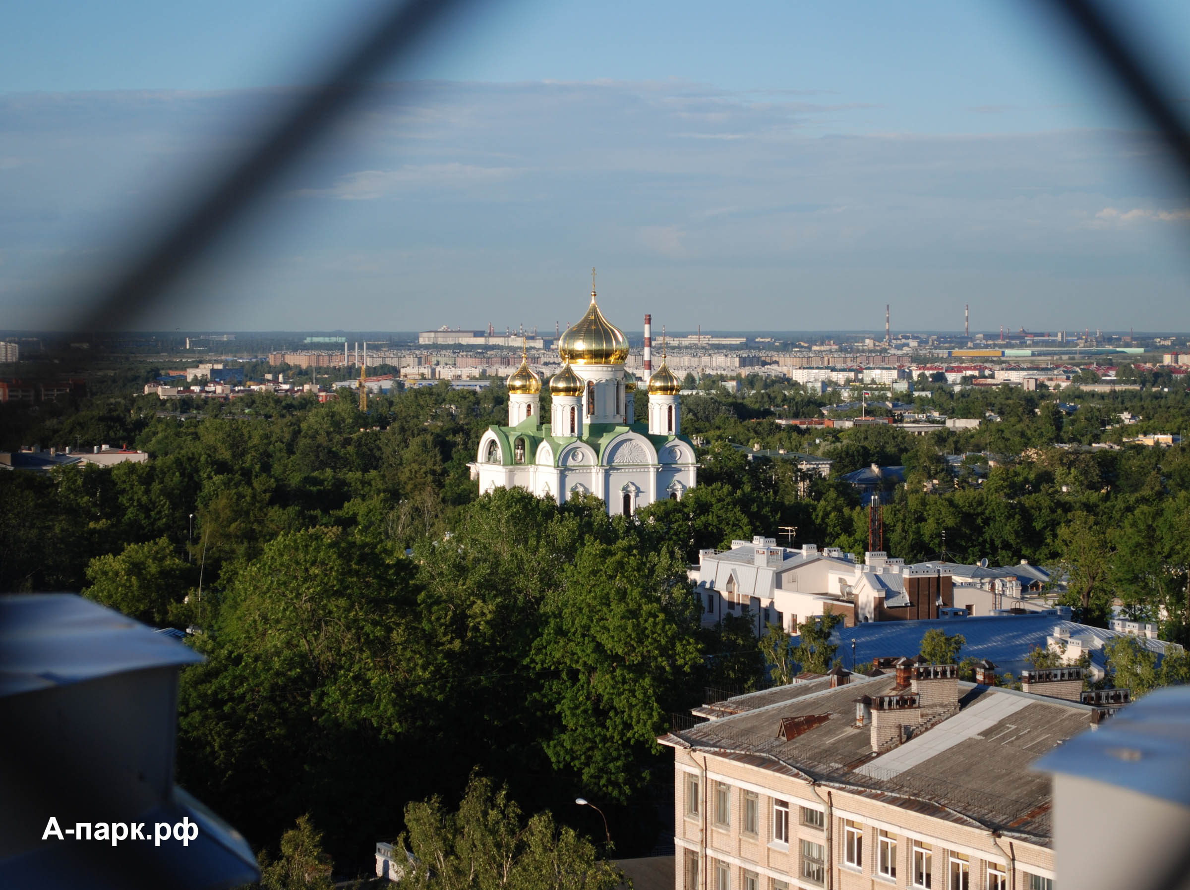 Екатерининский собор и Соборная площадь. Город Пушкин - Царское Село -  Путеводитель